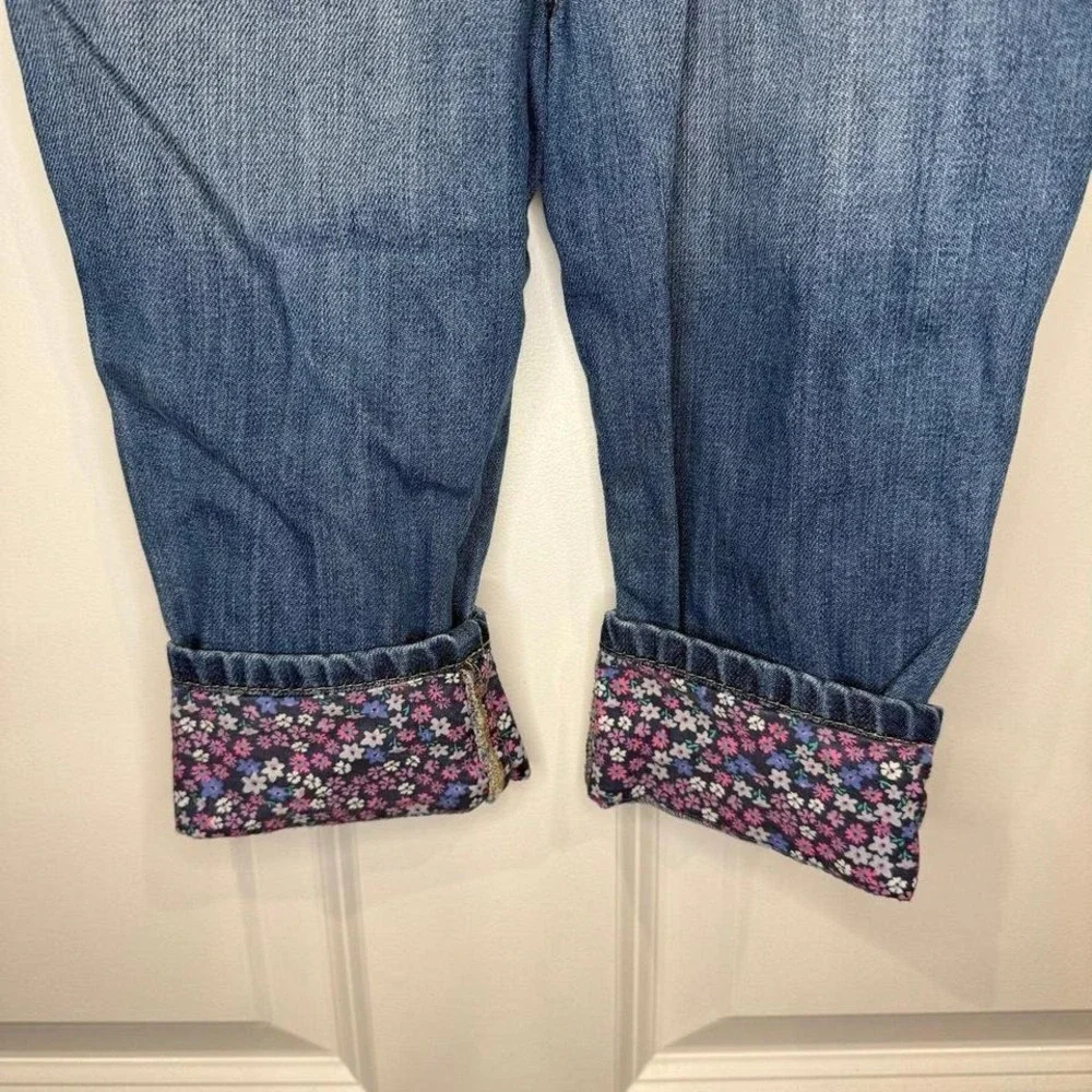 Oshkosh Girls Overalls With‎ Floral Bottoms Size 3T